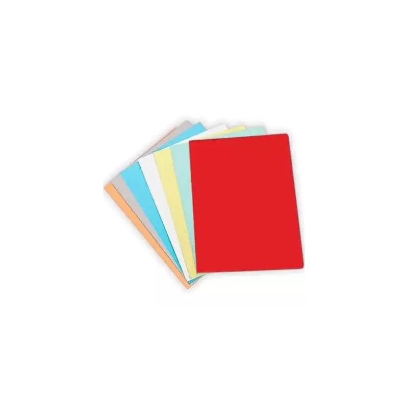 (400040507) GIO SUBCARPETA SIMPLE CARTULINA A4 180GR AZUL PASTEL -PACK DE 50U-