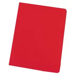 (400040654) GIO SUBCARPETA SIMPLE CARTULINA ROJO INTENSO FOLIO 250GR -50U-