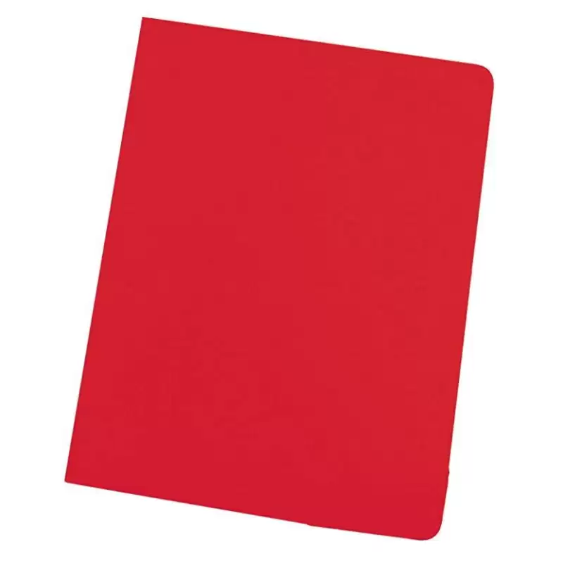 (400040654) GIO SUBCARPETA SIMPLE CARTULINA ROJO INTENSO FOLIO 250GR -50U-