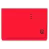 (400040684) GIO SUBCARPETA CON BOLSA Y SOLAPA ROJO INTENSO CARTULINA FOLIO 320GR -25U-