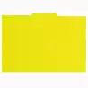 (400040696) GIO SUBCARPETA CON PESTAÑA CENTRAL FOLIO CARTULINA 250GR AMARILLO INTENSO -50U-