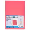 (400040853) GIO SUBCARPETA SIMPLE CARTULINA FOLIO 180GR ROJO PASTEL -50U-
