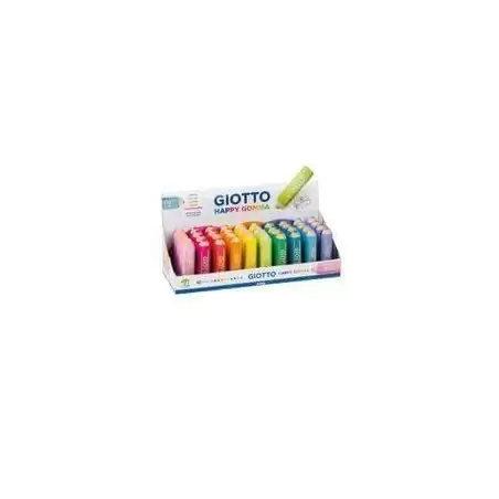 (F233800) GIOTTO HAPPY GOMMA GOMA DE BORRAR LAPIZ DISPLAY -40U-