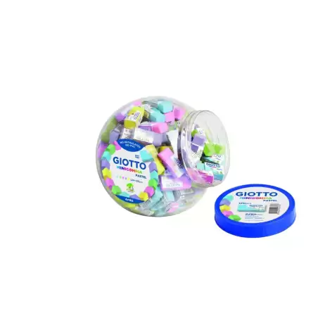 (F233900) GIOTTO GOMMA GOMA DE BORRAR LAPIZ PASTEL TARRO  -120U-