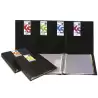 (39452010) GRAFOPLÁS CARPETA 20 FUNDAS ESPIRAL A4 EXTRAÍBLES CALIDAD EXTRA 5 SEPARADORES PP TRANSLÚCIDO RÍGIDO IN & OUT NEGRO