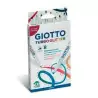 (F425800) GIOTTO ROTULADORES TURBO GLITTER COLORES SURTIDOS ESTUCHE 8 UD