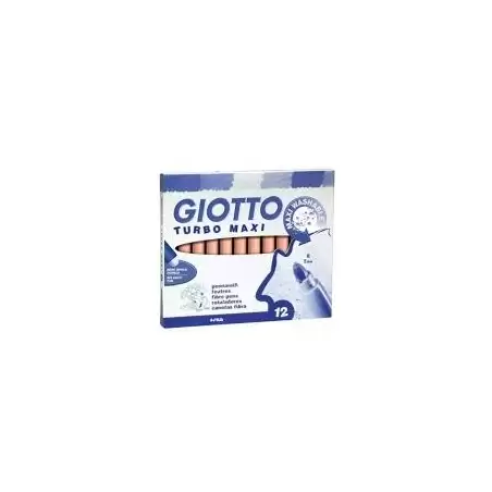 (F456035) GIOTTO ROTULADORES TURBO MAXI VIOLETA ESTUCHE 12 UD