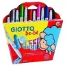(F469900) GIOTTO ROTULADORES BE-BÉ SÚPER COLORES SURTIDOS ESTUCHE 12 UD