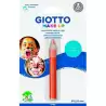 (F473111) GIOTTO LÁPIZ COSMÉTICO INDIVIDUAL UNISEX PARA NIÑOS NARANJA -BLISTER-