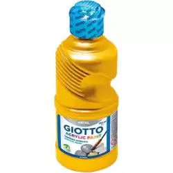 (F53380000) GIOTTO TÉMPERA ACRÍLICA ORO BOTELLA 250ML