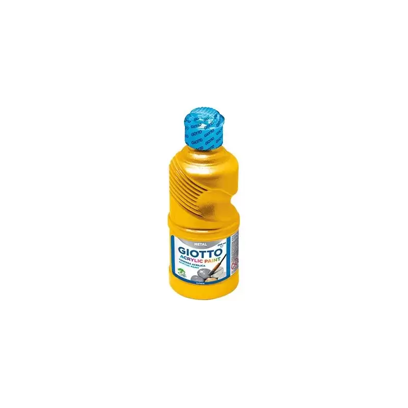 (F53380000) GIOTTO TÉMPERA ACRÍLICA ORO BOTELLA 250ML