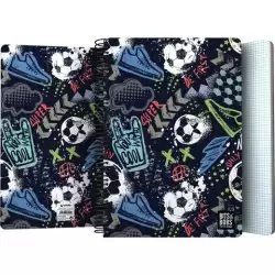 (16502217) GRAFOPLÁS CUADERNO ESPIRAL FOLIO 80H 4X4MM 90GR TAPA PP BITS&BOBS MATCH