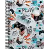 (16512476) GRAFOPLÁS CUADERNO PL3 80H CUARTO 90GR 4X4MM 5 BANDAS COLOR TAPA PP BITS&BOBS 23 PLAY