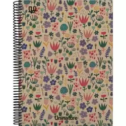 (88502304) GRAFOPLÁS CUADERNO ESPIRAL A4 80H 4X4 90GR KRAFT Y CARTÓN RECICLADO UNINATURE HOLANDA