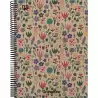 (88502304) GRAFOPLÁS CUADERNO ESPIRAL A4 80H 4X4 90GR KRAFT Y CARTÓN RECICLADO UNINATURE HOLANDA