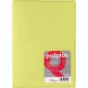(01471294) GRAFOPLÁS CARPETA CON FUNDAS POLIPLÁS SOLDADAS FOLIO 30 FUNDAS PP SEMIRÍGIDO TRANSLÚCIDO AMARILLO SOFT