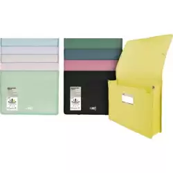 (04803499) GRAFOPLÁS CARPETA MAXI CON GOMAS Y FUELLE A4+ PP SEMIRÍGIDO OPACO I LIKE3 COLORES SURTIDOS