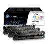 (CF253XM) HP LASERJET PRO M252N 201X PACK 3 TONER ALTA CAPACIDAD CYAN/MAGENTA/YELLOW