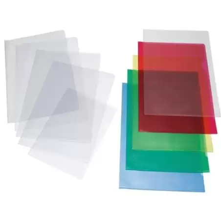 (05240300) GRAFOPLAS DOSSIER UÑERO FOLIO PVC LISO 150 MICRAS TRANSPARENTE -100U-