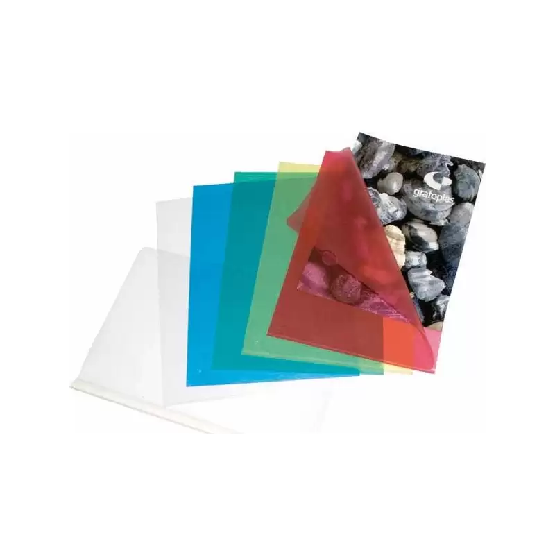 (05250070) GRAFOPLAS DOSSIER UÑERO PP 110 MICRAS FOLIO TRANSPARENTE -100UND-