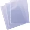 (05570300) GRAFOPLAS FUNDAS MULTITALADRO 11 PP TRANSPARENTES 80 MICRAS GALGA EXTRA LISO A4  PAQUETE -100U-