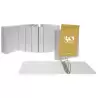 (3666570) GRAFOPLÁS CARPETA CANGURO ANILLAS MIXTAS 4 X 40MM A3 APAISADO CUBIERTA FORRADA PVC BLANCO