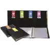 (39409010) GRAFOPLÁS CARPETA 100 FUNDAS ESPIRAL A4 EXTRAÍBLES CALIDAD EXTRA 5 SEPARADORES PP RÍGIDO OPACO IN & OUT NEGRO