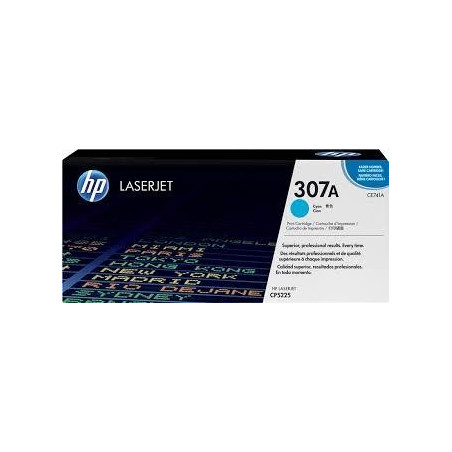 (CE741A) HP TONER LASER CP 5225/N/D CIAN 7.300 PAGINAS - 307A
