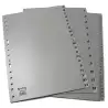 (44411071) GRAFOPLAS SEPARADORES NUMERICOS A4 PP 1-31 POSICIONES 16 TALADROS OPACO GRIS