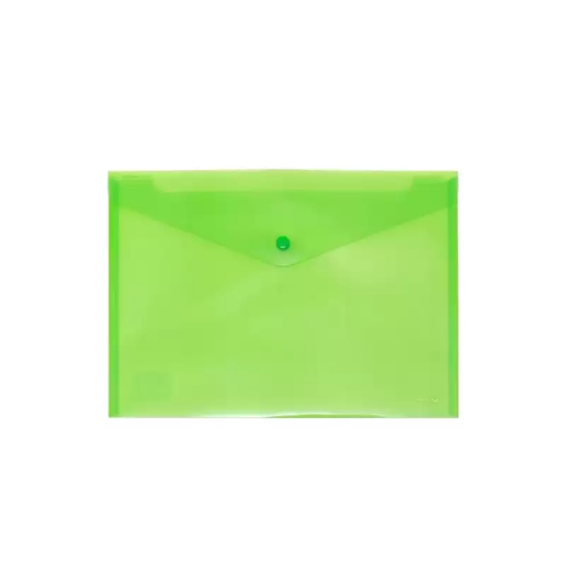 (4871220) GRAFOPLÁS SOBRE BROCHE ECOPLÁS FOLIO POLIPROPILENO TRANSLÚCIDO VERDE