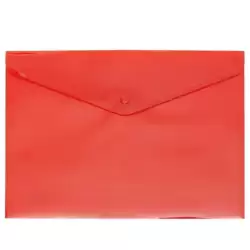 (4871251) GRAFOPLÁS SOBRE BROCHE ECOPLÁS FOLIO POLIPROPILENO TRANSLÚCIDO ROJO