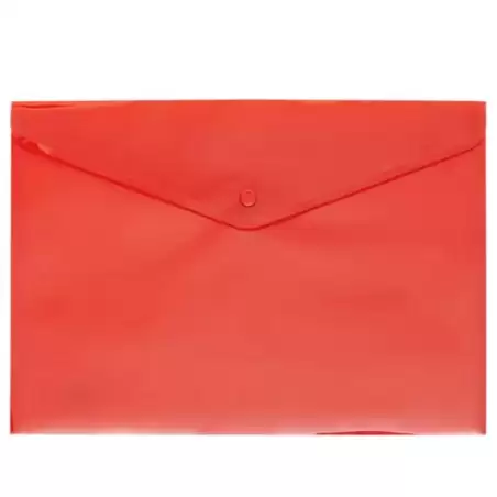 (4871251) GRAFOPLÁS SOBRE BROCHE ECOPLÁS FOLIO POLIPROPILENO TRANSLÚCIDO ROJO