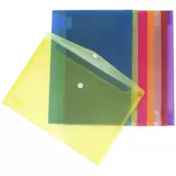 (4872230) GRAFOPLÁS SOBRE VELCRO ECOPLÁS FOLIO POLIPROPILENO TRANSLÚCIDO AZUL