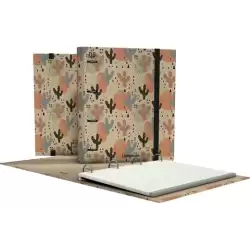 (88103503) GRAFOPLÁS CARPEBOOK 4D35 A4 FORRADO UNINATURE CACTUS