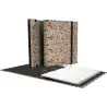 (88122004) GRAFOPLÁS CARPETA ANILLAS MIXTAS 4X35 CARPEBOOK A4 C/RECAMBIO 100H 5X5 90GR KRAFT Y CARTÓN RECICLADO UNINATURE HOL...