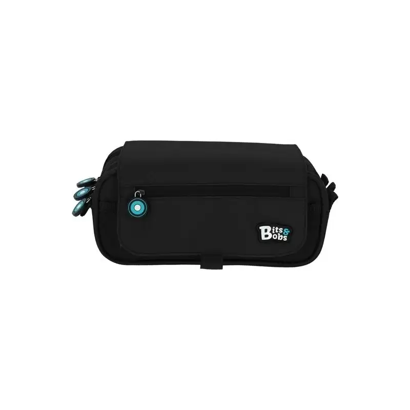 (37543210) GRAFOPLÁS PORTATODO TRIPLE C/SOLAPA BITS&BOBS NEGRO