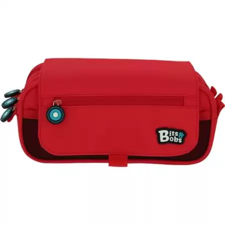 (37543251) GRAFOPLÁS PORTATODO TRIPLE C/SOLAPA BITS&BOBS ROJO