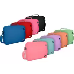 (37545530) GRAFOPLÁS BANDOLERA BITS&BOBS 38X28X6CM CREMALLERA TIRA AJUSTABLE Y ASA AZUL