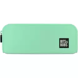 (37547226) GRAFOPLÁS PORTATODO DE SILICONA BITS&BOBS VERDE AGUA