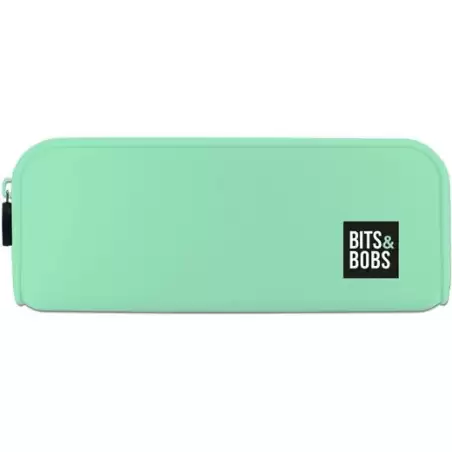 (37547226) GRAFOPLÁS PORTATODO DE SILICONA BITS&BOBS VERDE AGUA