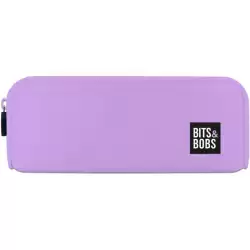 (37547264) GRAFOPLÁS PORTATODO DE SILICONA BITS&BOBS AZUL LAVANDA
