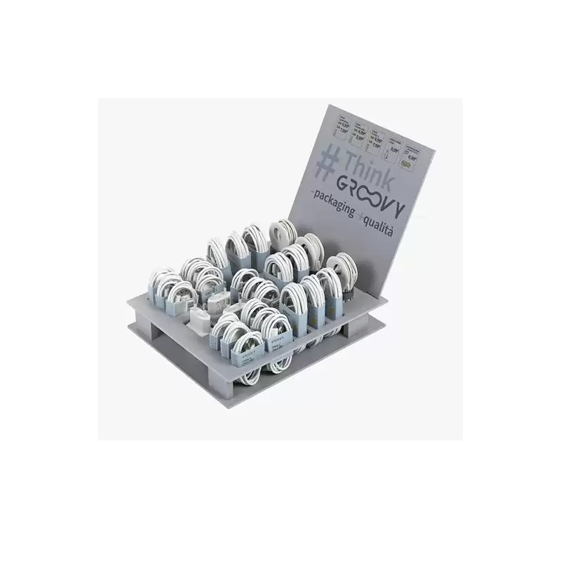 (DISP-GR-RET-29-ES) GROOVY EXPOSITOR DE CABLES