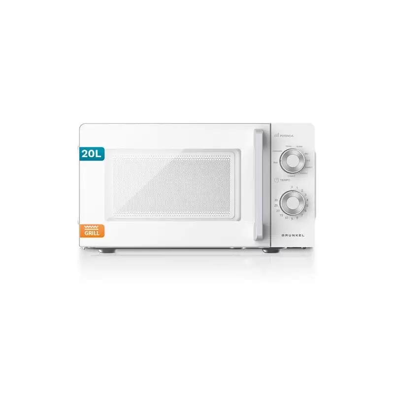 (MWG-20MG) GRUNKEL MICROONDAS CON GRILL 700W 20L BLANCO