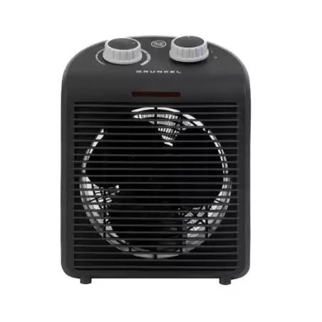 (WB-2000PLUS) GRUNKEL CALEFACTOR CON 2 NIVELES POTENCIA NEGRO