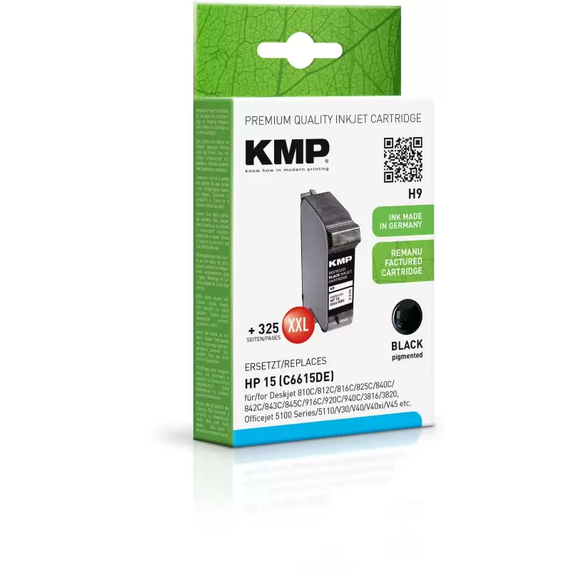 (C6615DE) TINTA KMP NEGRO DESKJET 810C  812C  816C  825C  840C  842C  843C  845C  916C  920C  940C  3816  3820  OFFICEJET 510...