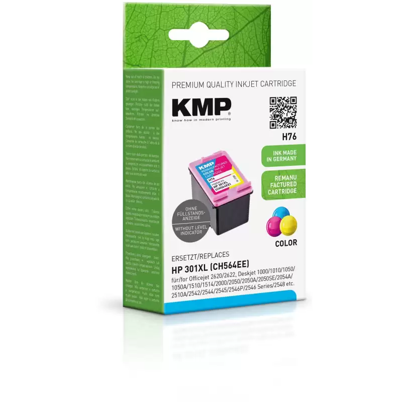 (CH564EE) TINTA KMP PACK 3 COLORES  C M Y DESKJET 1000 1050 1050 A 2000 2050 2050A 2050SE 2054A 2510A 3000 3050 3050A 3050SE ...