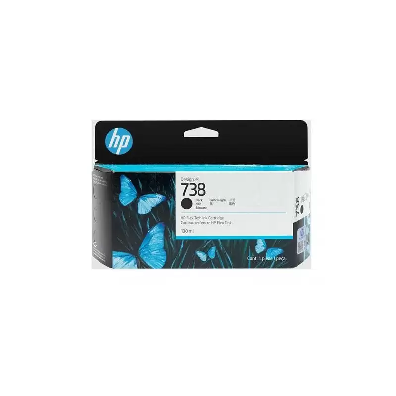 (498N4A) HP TINTA NEGRO DESIGNJET 738