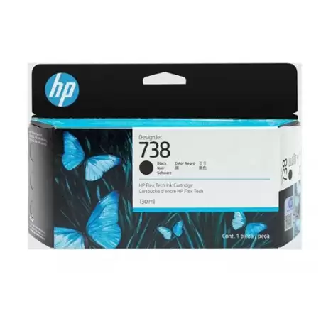 (498N4A) HP TINTA NEGRO DESIGNJET 738