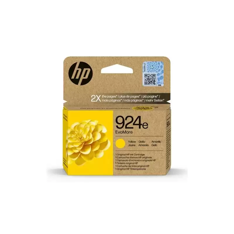 (4K0U9NE) HP TINTA AMARILLO 800P OFFICEJET PRO 8120