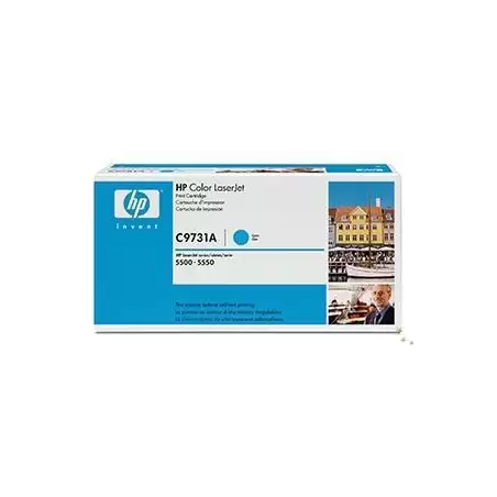 (C9731A) HP LASERJET COLOR 5500/5550 TONER CIAN
